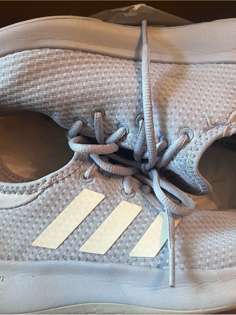 Adidas cloud foam pure halo silver gray